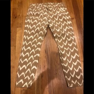 7 for all mankind skinny cropped jeans